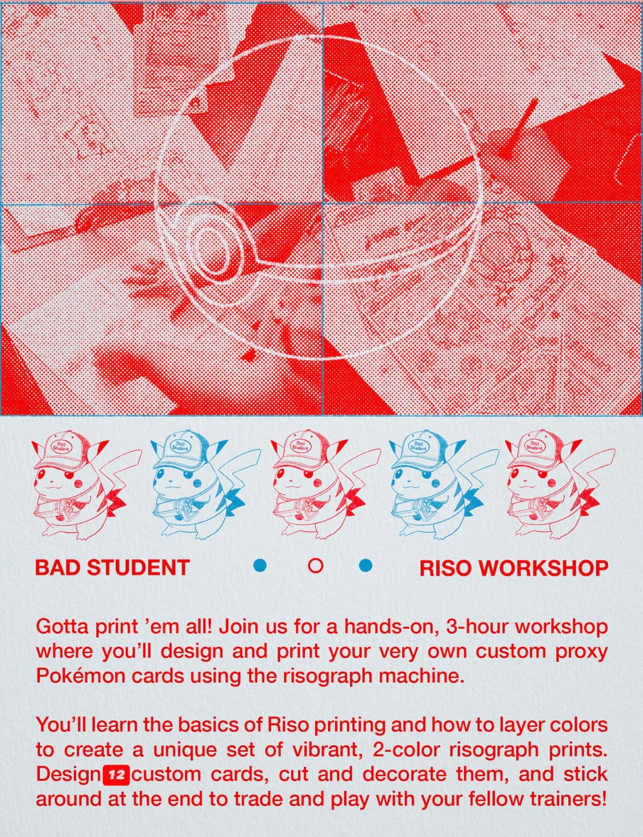 Proxy Card Print & Play Risograph Workshop